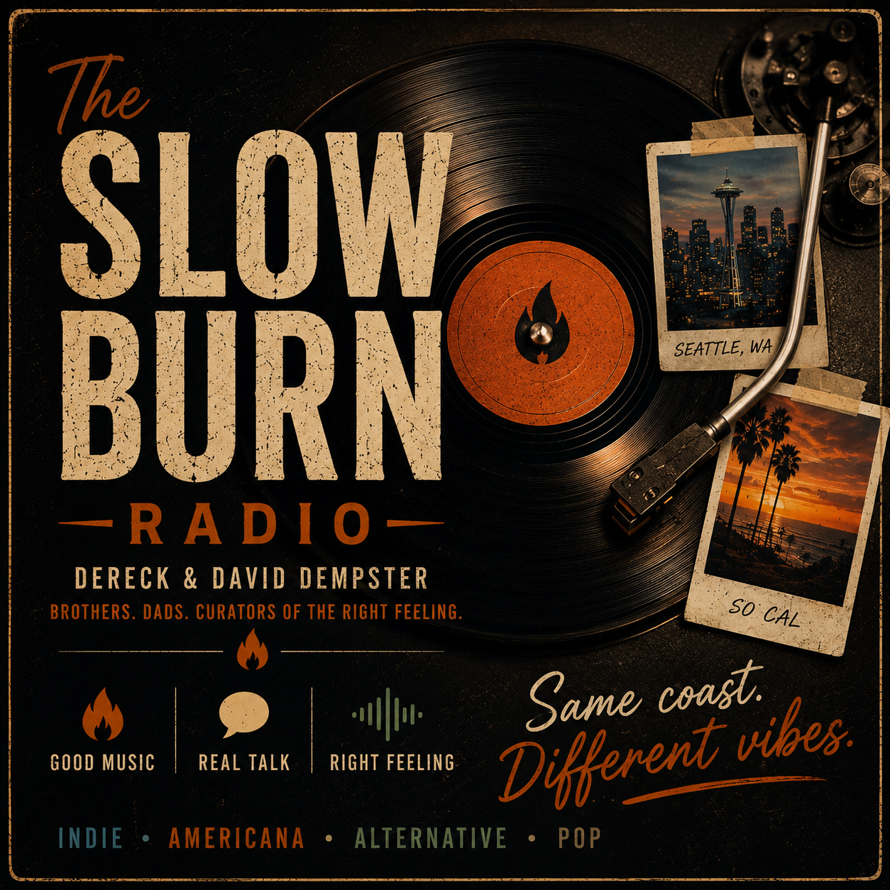 The Slow Burn Radio — Dereck & David Dempster