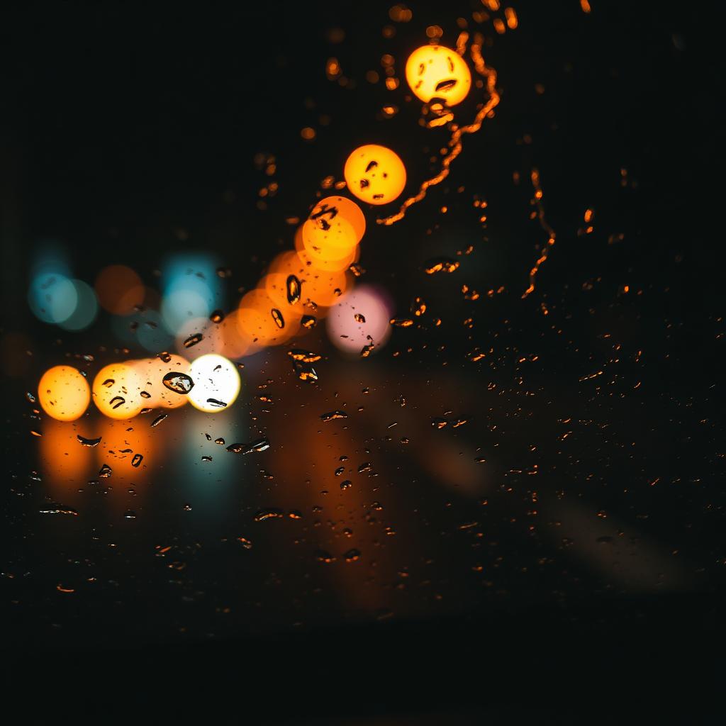 Rainy night drives
